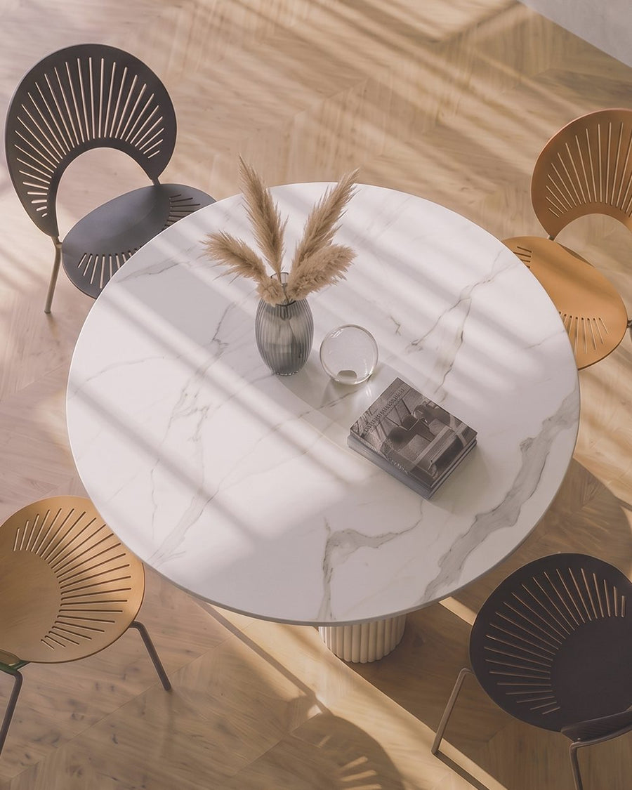 Madge Margaret Round Dining Table, Sintered Stone 产品图 10