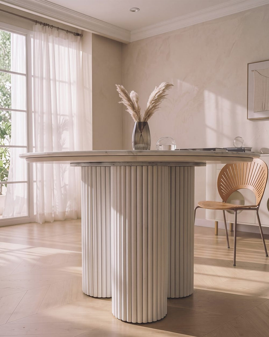 Madge Margaret Round Dining Table, Sintered Stone 产品图 12