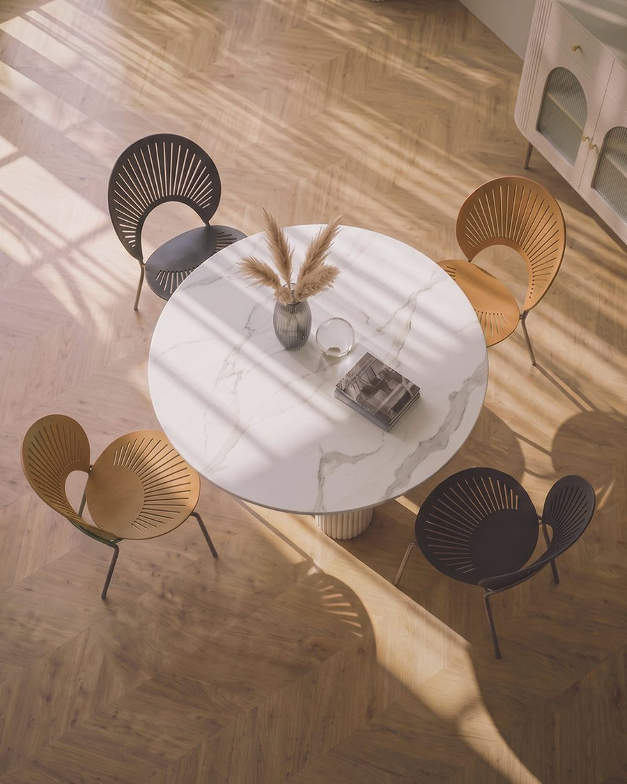 Madge Margaret Round Dining Table, Sintered Stone 产品图 10
