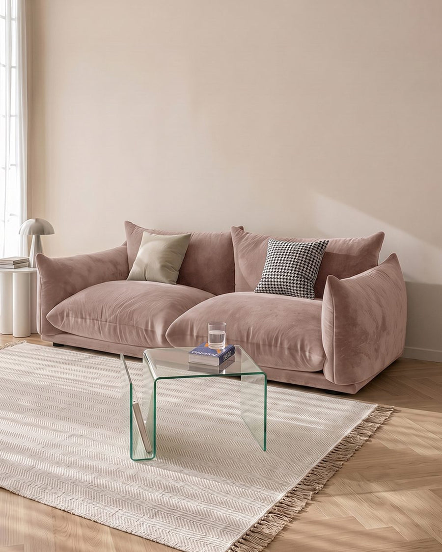Editha Two Seater Sofa, Three Seater Sofa, Four Seater Sofa, Green Velvet 产品图 24