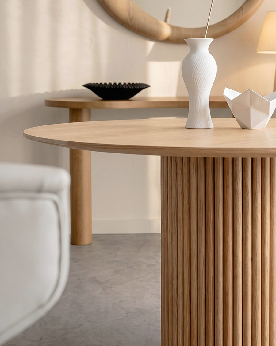 Ivar Round Dining Table, Wood 产品图 24
