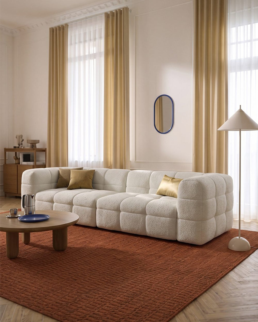 Chrissie Marshmallow Two Seater, Three Seater, Four Seater Sofa, Boucle 产品图 7