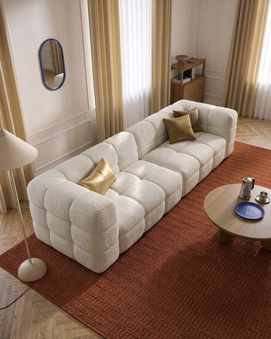 Chrissie Marshmallow Two Seater, Three Seater, Four Seater Sofa, Boucle 产品图 11