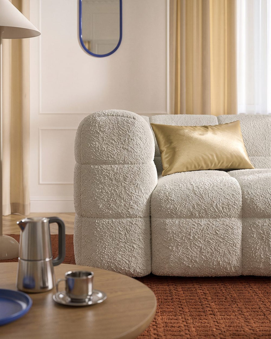 Chrissie Marshmallow Two Seater, Three Seater, Four Seater Sofa, Boucle 产品图 12