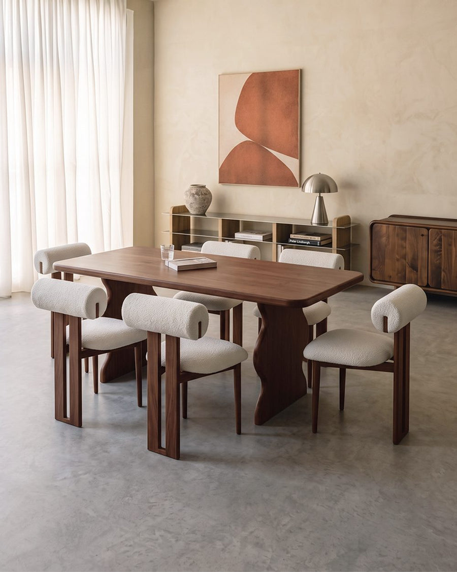 Gavin Dining Table, Walnut & Ash Wood 产品图 14