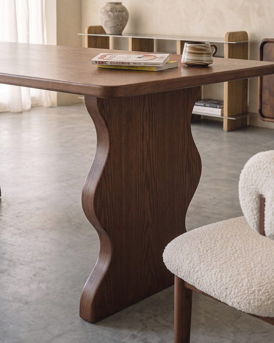 Gavin Dining Table, Walnut & Ash Wood 产品图 19
