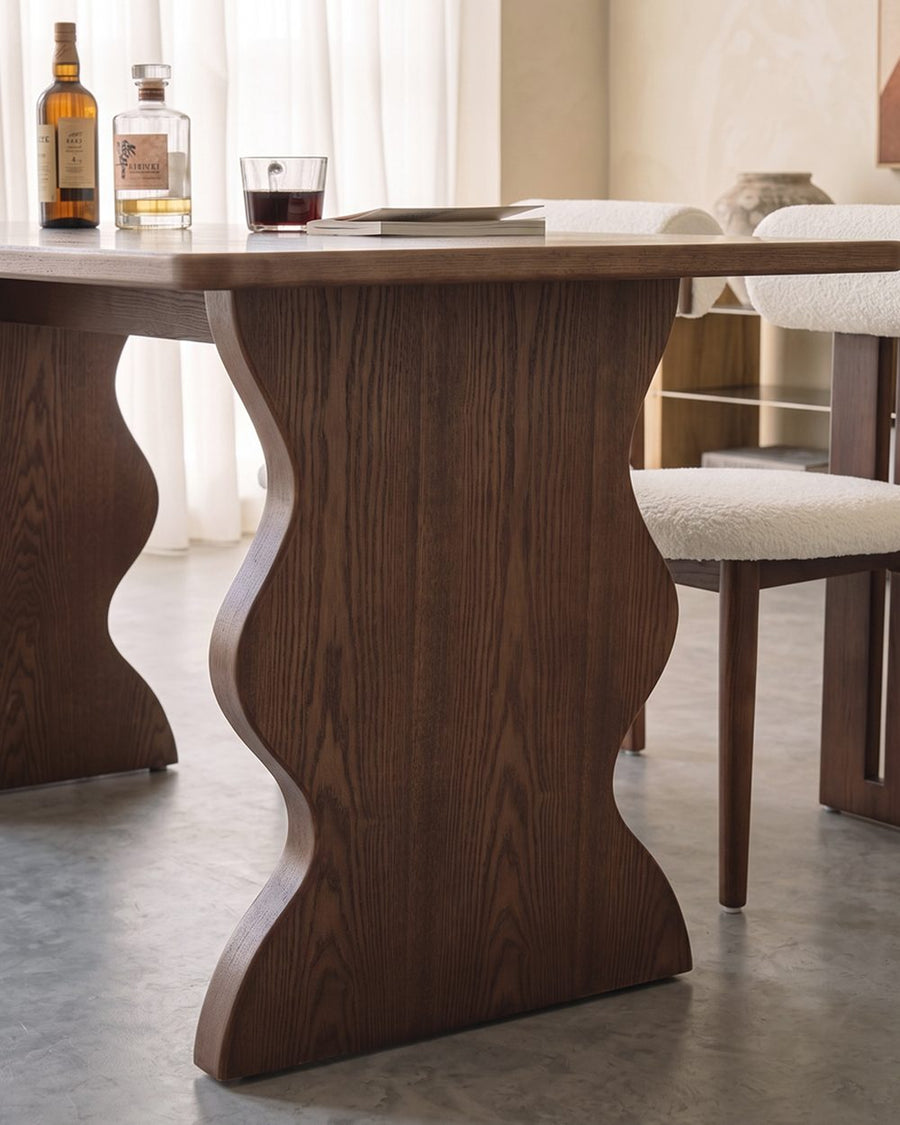 Gavin Dining Table, Walnut & Ash Wood 产品图 20