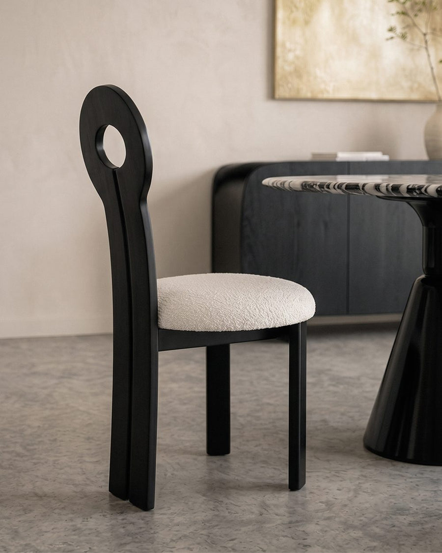 Gordon Dining Table, Black & Marble 产品图 14