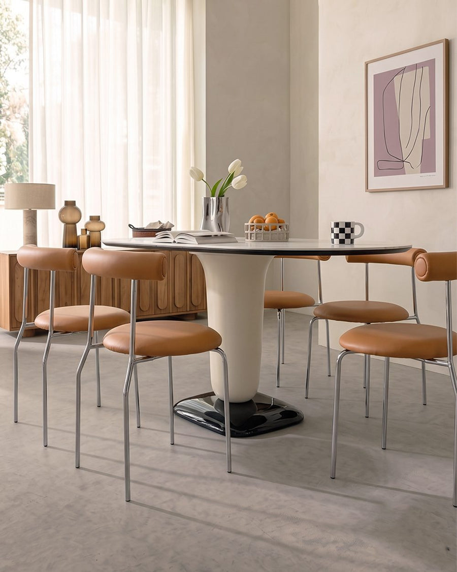 Elmer Dining Table, White Top, Oval 产品图 13