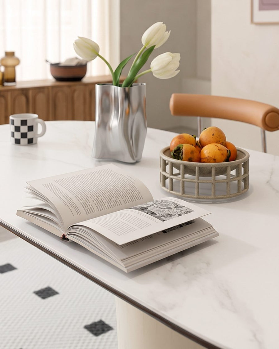 Elmer Dining Table, White Top, Oval 产品图 14
