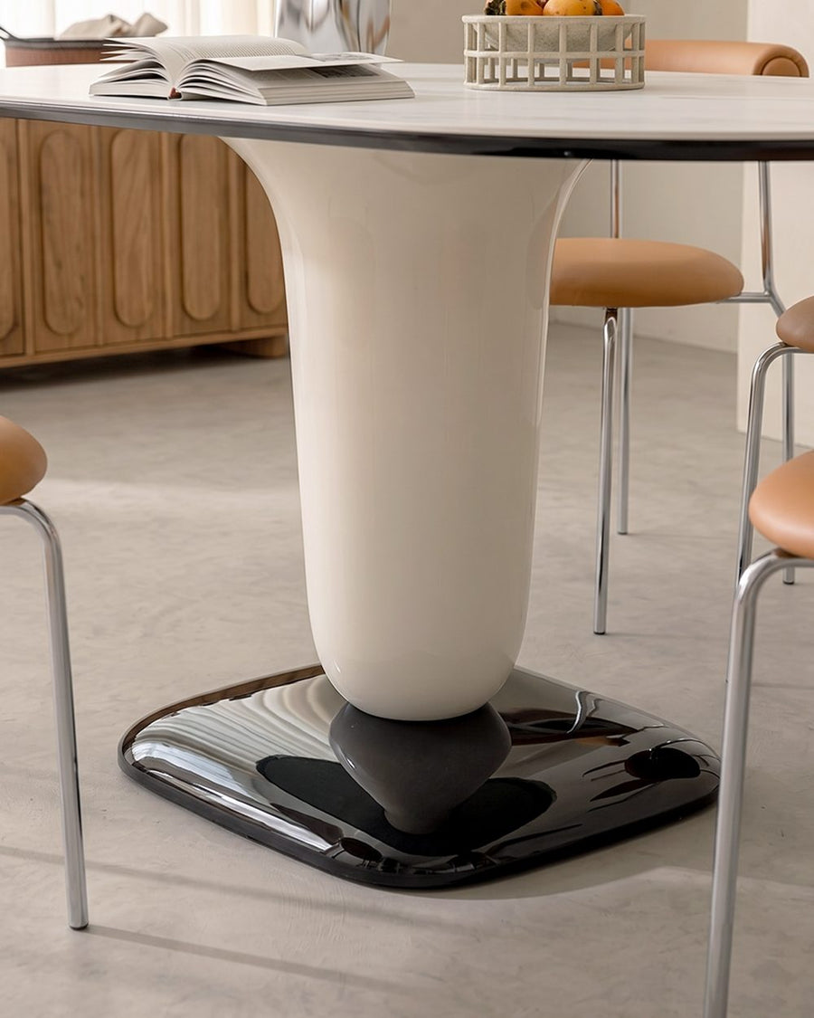 Elmer Dining Table, White Top, Oval 产品图 16