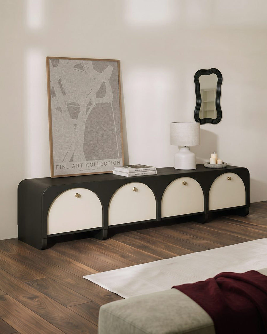 Terri TV Stand, Black 产品图 9