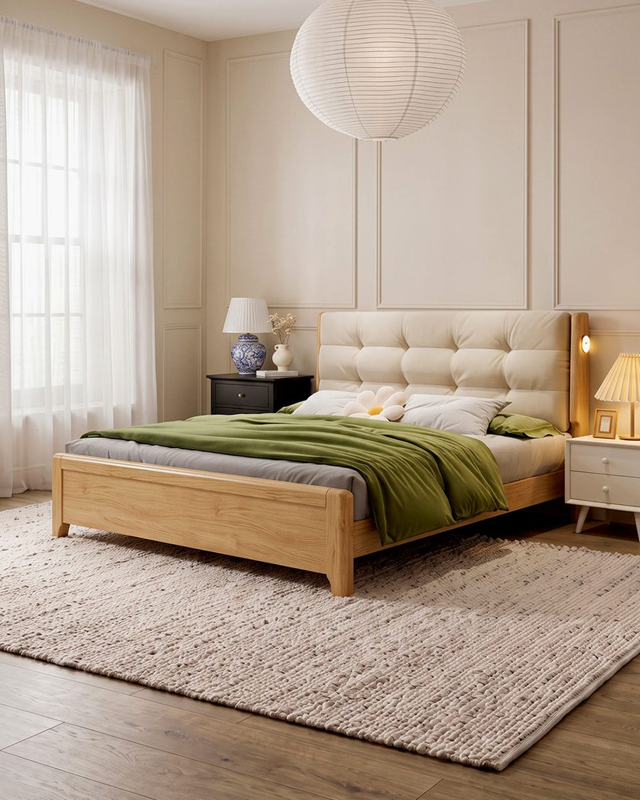 Arlene Wood King Size / Super King Size Storage Bed 产品图 12