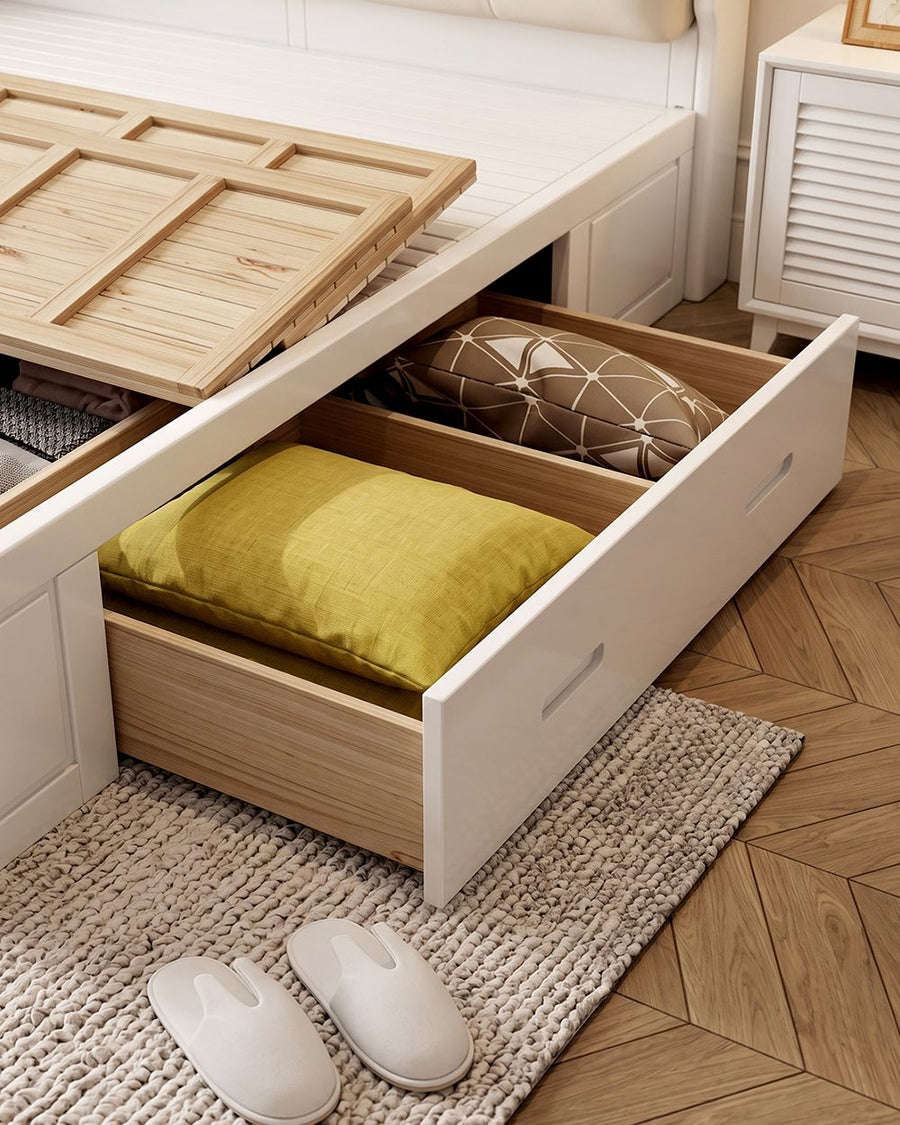 Arlene Wood King Size / Super King Size Storage Bed 产品图 15