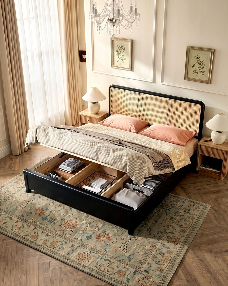 Monica Queen Size / King Size / Super King Size Bed, Storage Bed 产品图 12
