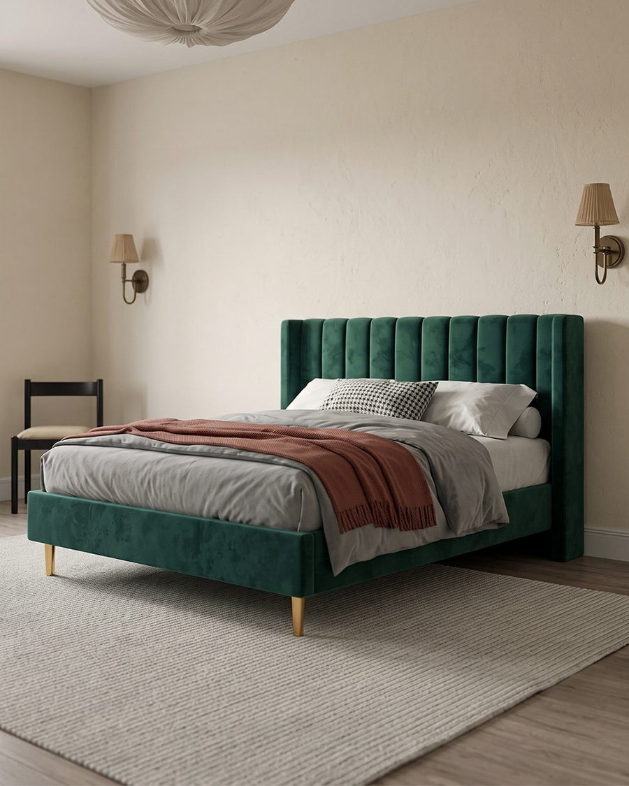 Daisy King Size, Super King Bed, Velvet 产品图 8