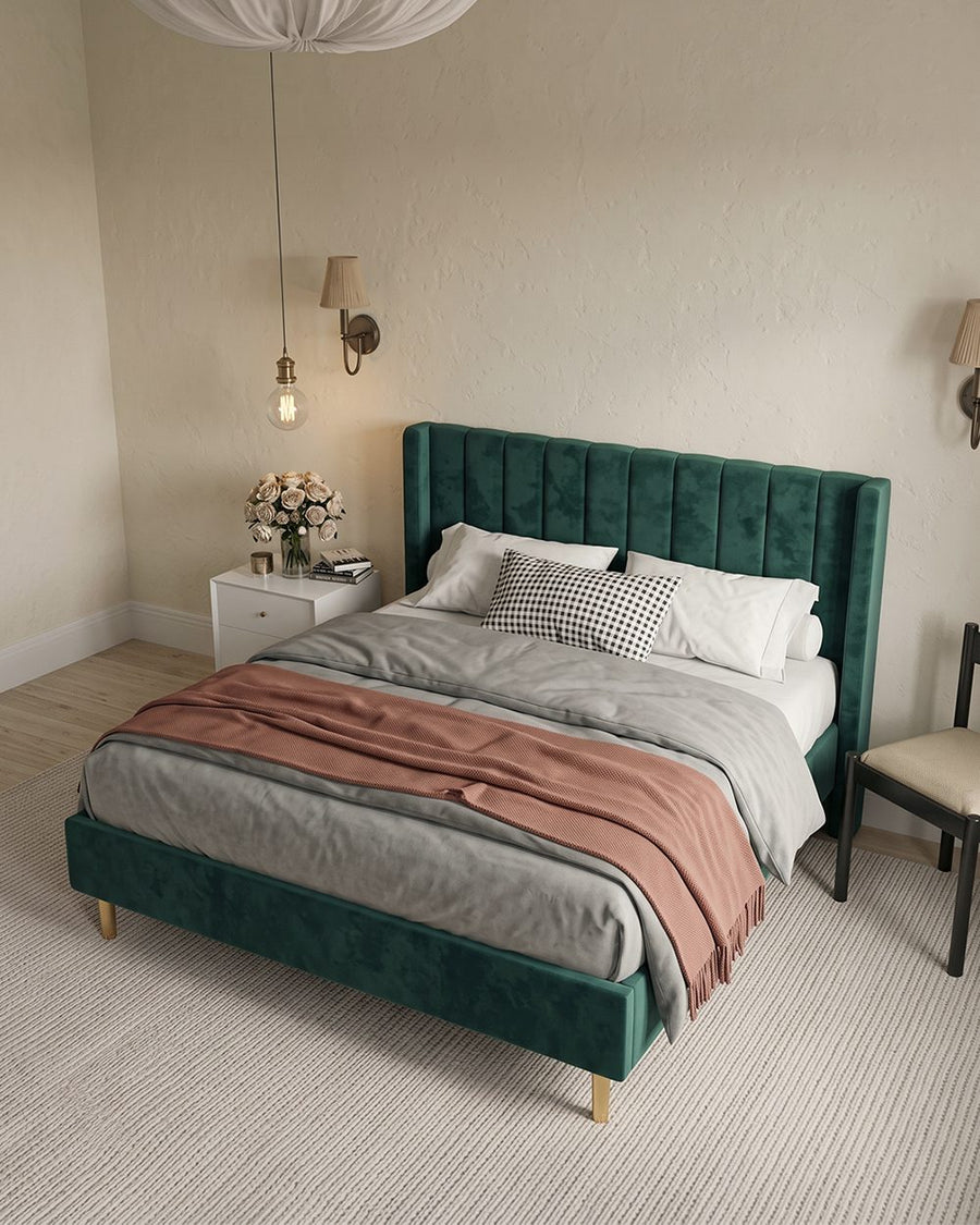 Daisy King Size, Super King Bed, Velvet 产品图 10