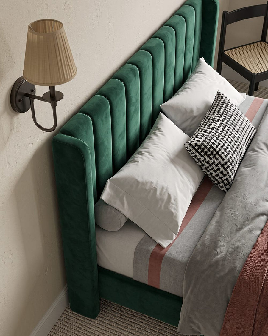 Daisy King Size, Super King Bed, Velvet 产品图 11