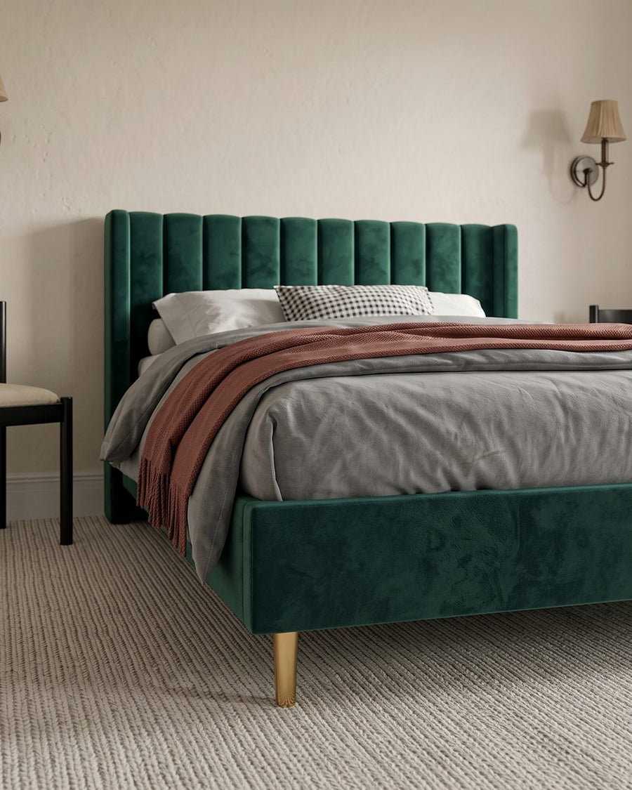 Daisy King Size, Super King Bed, Velvet 产品图 12