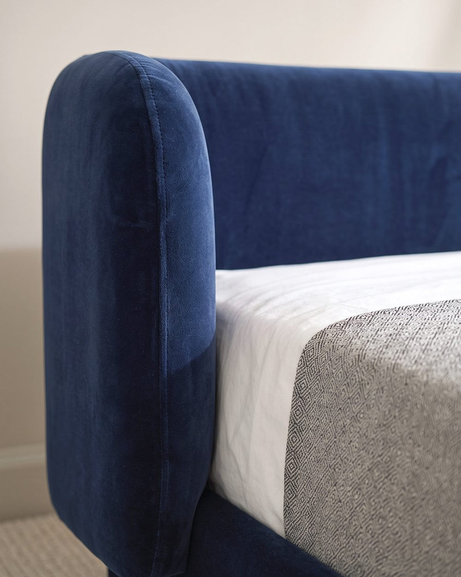 Heloise King Size Bed, Super King Size, Velvet 产品图 10