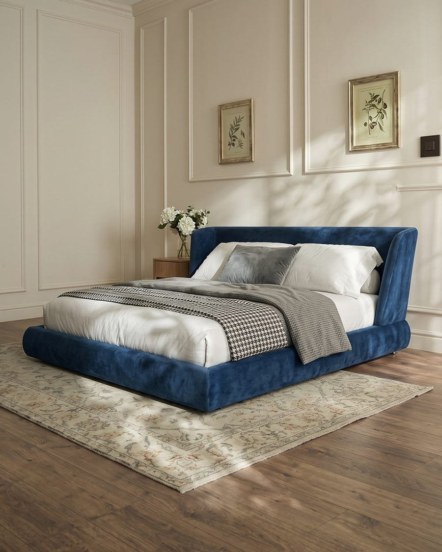 Diana King Size Bed, Super King Size Bed, Velvet 产品图 8