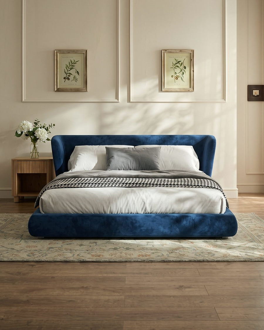 Diana King Size Bed, Super King Size Bed, Velvet 产品图 9