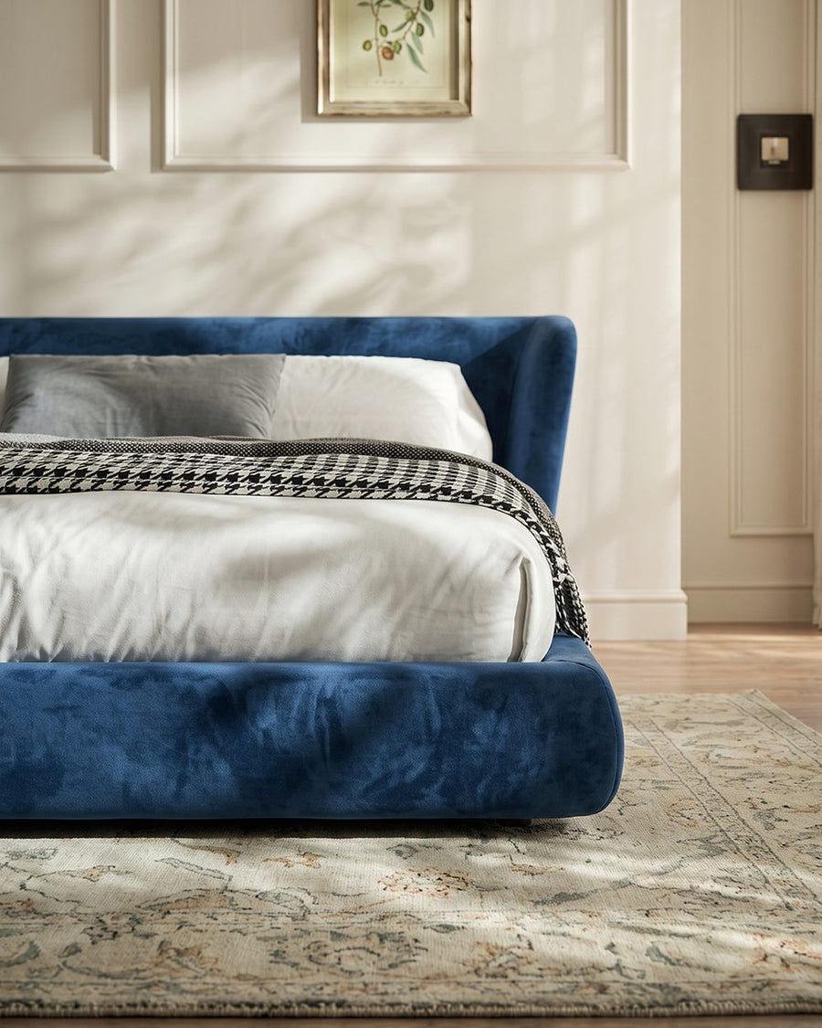 Diana King Size Bed, Super King Size Bed, Velvet 产品图 12