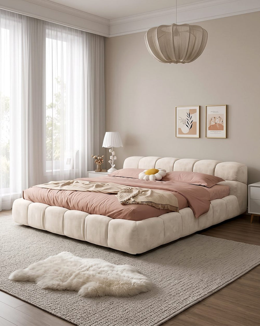 Dolores Tufty Double Bed, King Size, More Sizes, Velvet With Storage, Gaslift 产品图 14