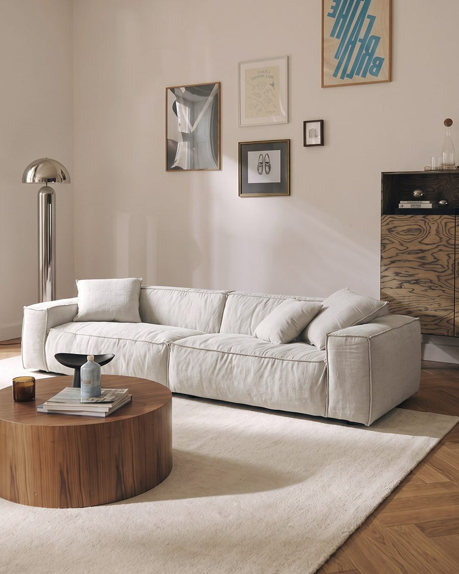 Dino Three Seater Sofa, Cotton Linen 产品图 17