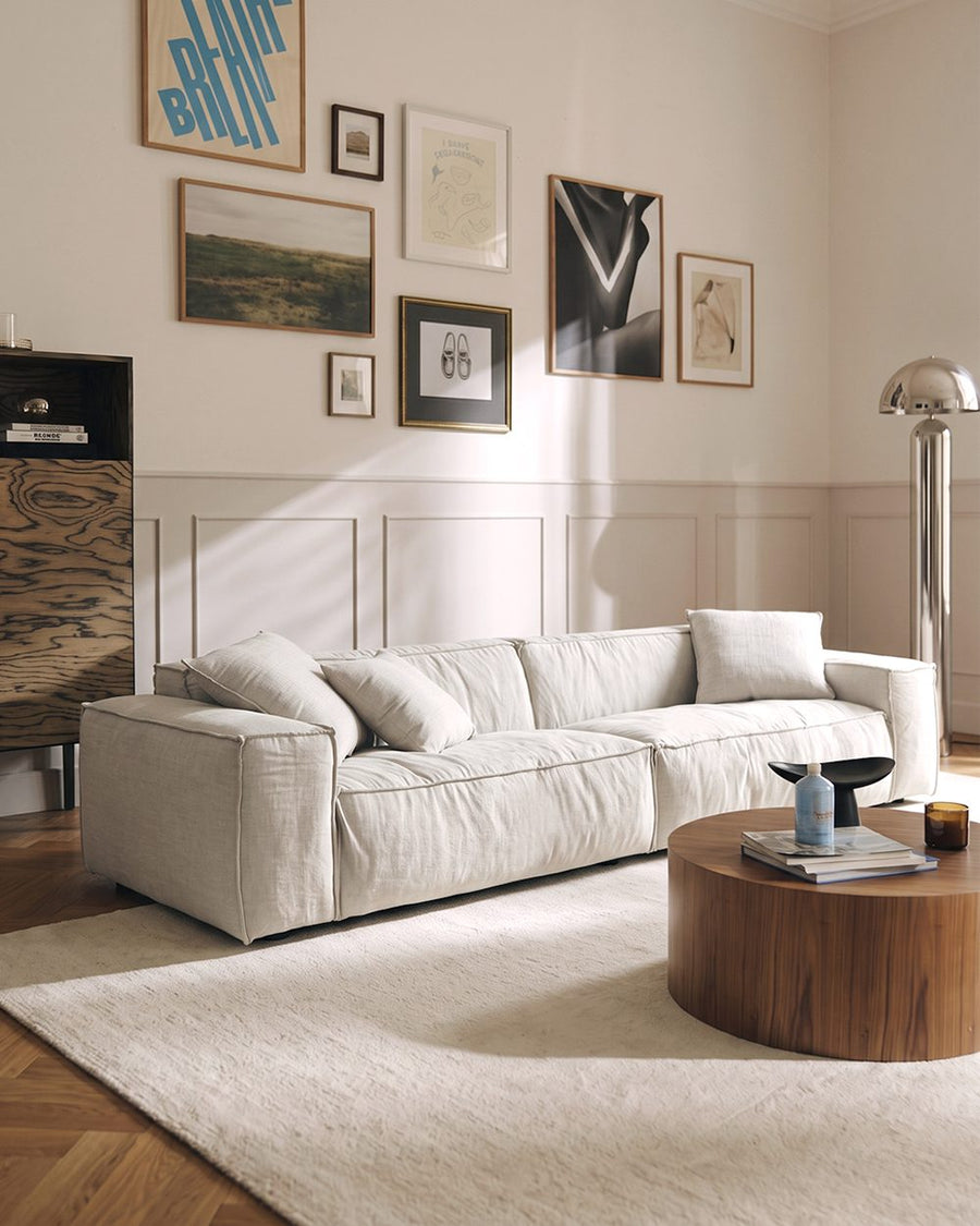 Dino Three Seater Sofa, Cotton Linen 产品图 19