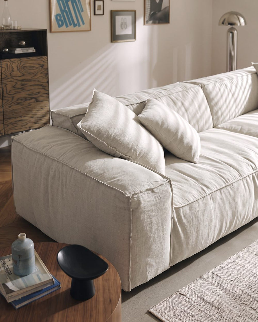 Dino Three Seater Sofa, Cotton Linen 产品图 22