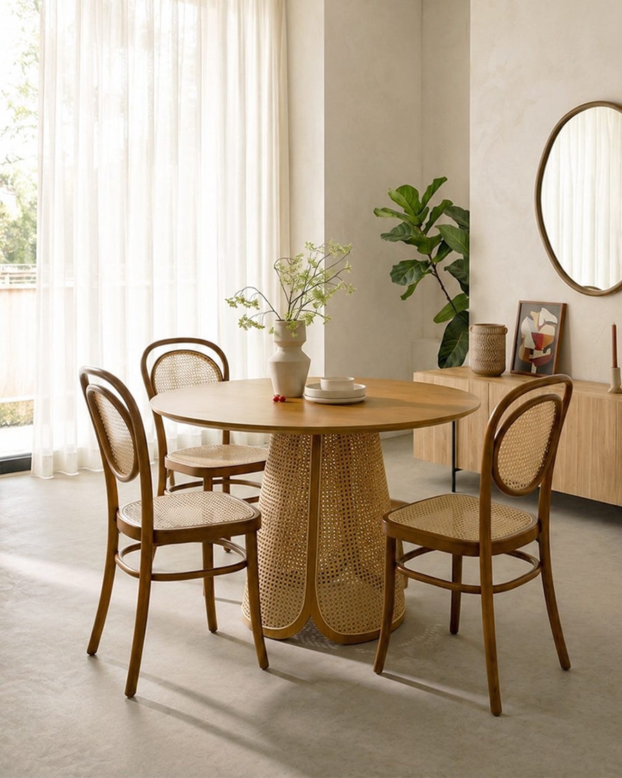 Maya Dining Table, Rattan 产品图 10