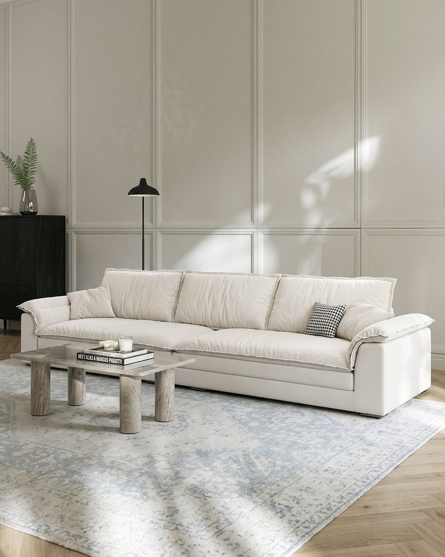 Aiden Sailboat Two Seater, Three Seater Four Seater  Sofa, Suede 产品图 8
