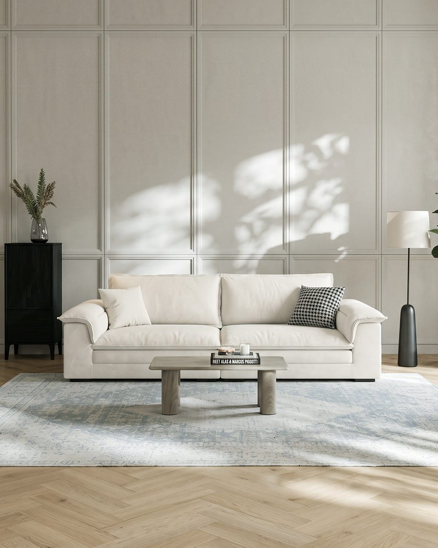 Aiden Sailboat Two Seater, Three Seater Four Seater  Sofa, Suede 产品图 12