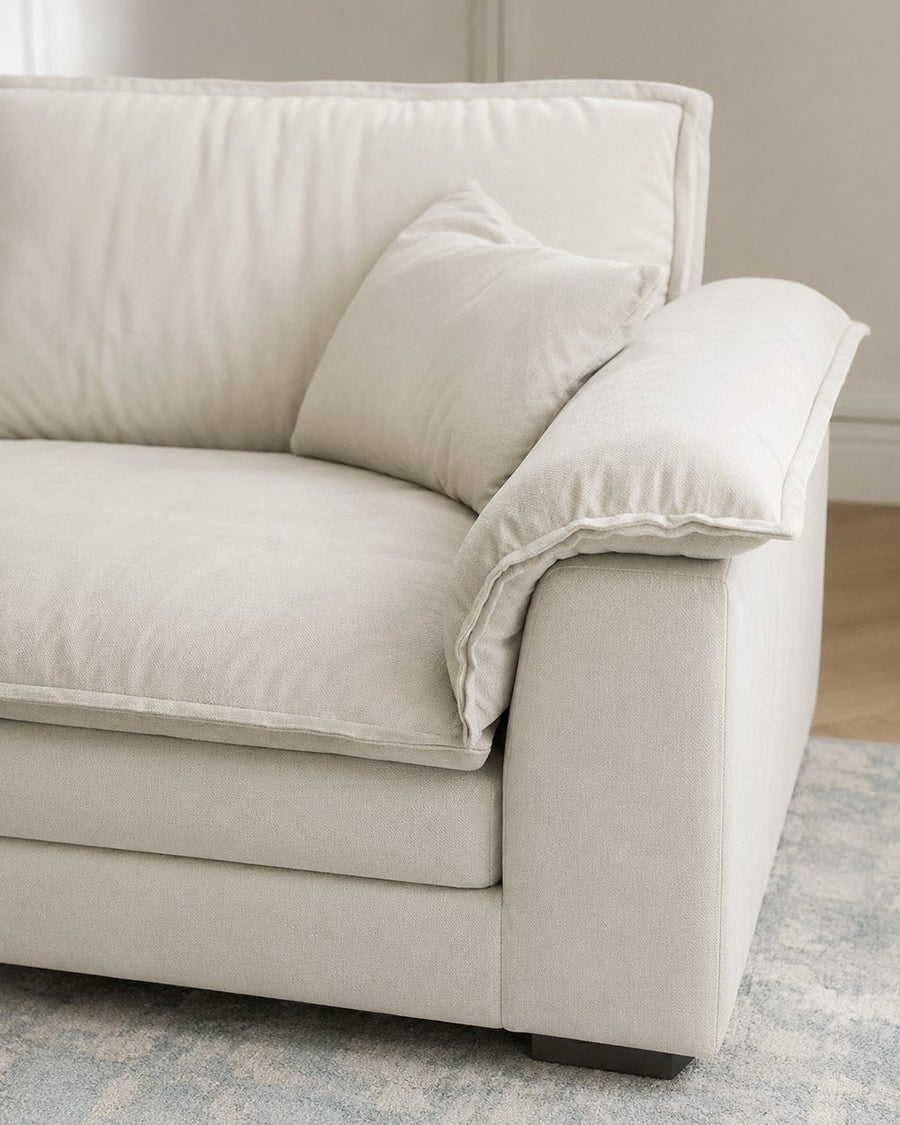 Aiden Sailboat Two Seater, Three Seater Four Seater  Sofa, Suede 产品图 14