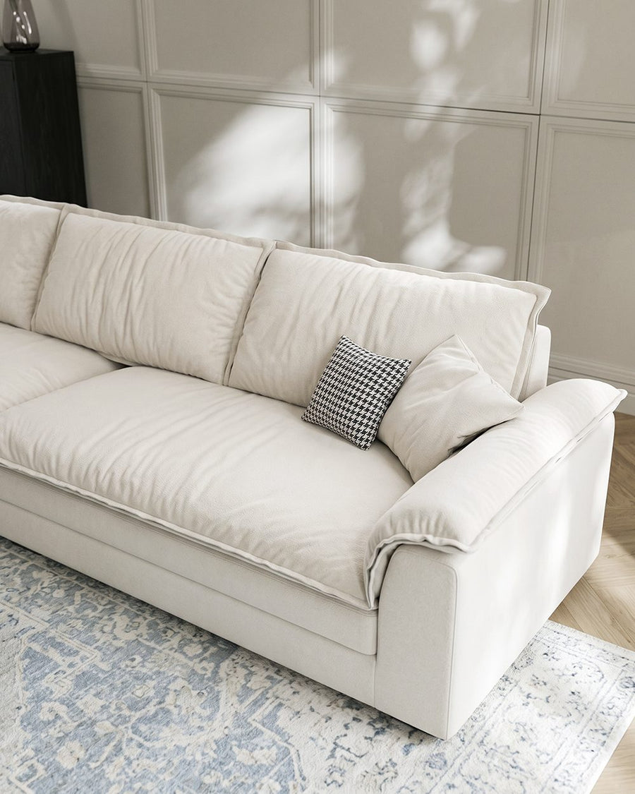 Aiden Sailboat Two Seater, Three Seater Four Seater  Sofa, Suede 产品图 15