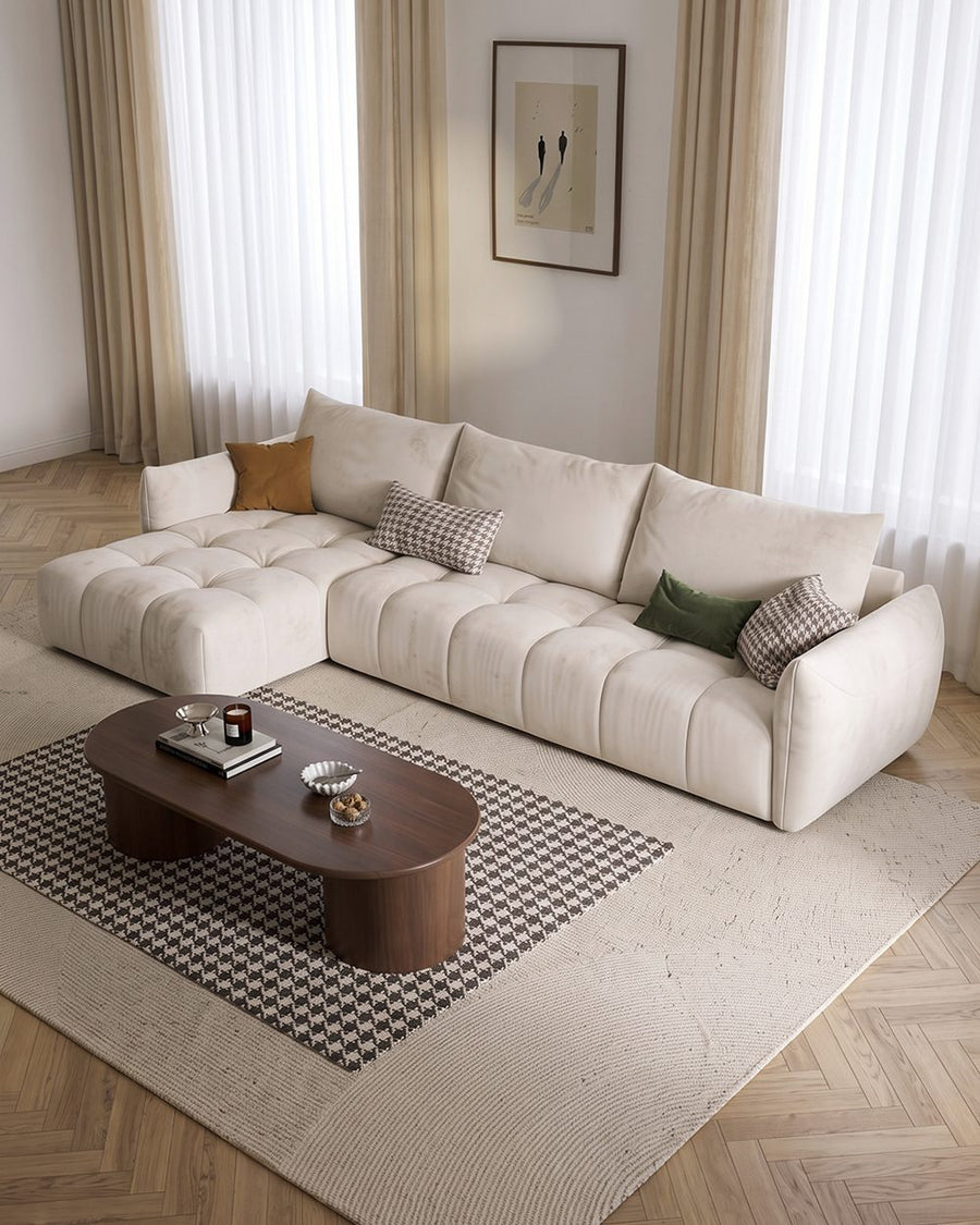 Jasper Three Seater Corner Sofa Velvet, Clearance 产品图 17