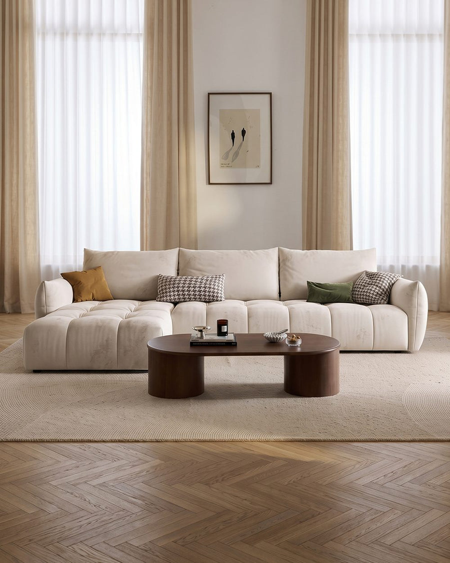 Jasper Three Seater Corner Sofa Velvet, Clearance 产品图 21