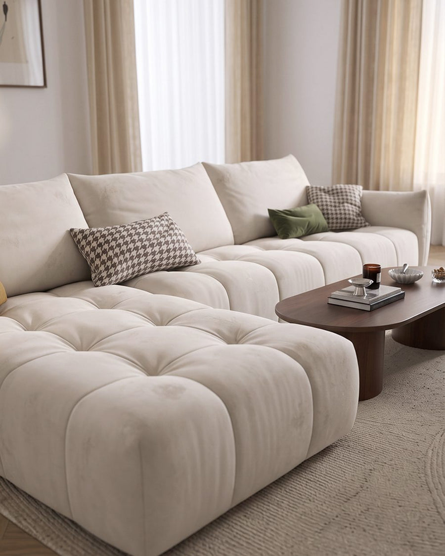 Jasper Three Seater Corner Sofa Velvet, Clearance 产品图 14