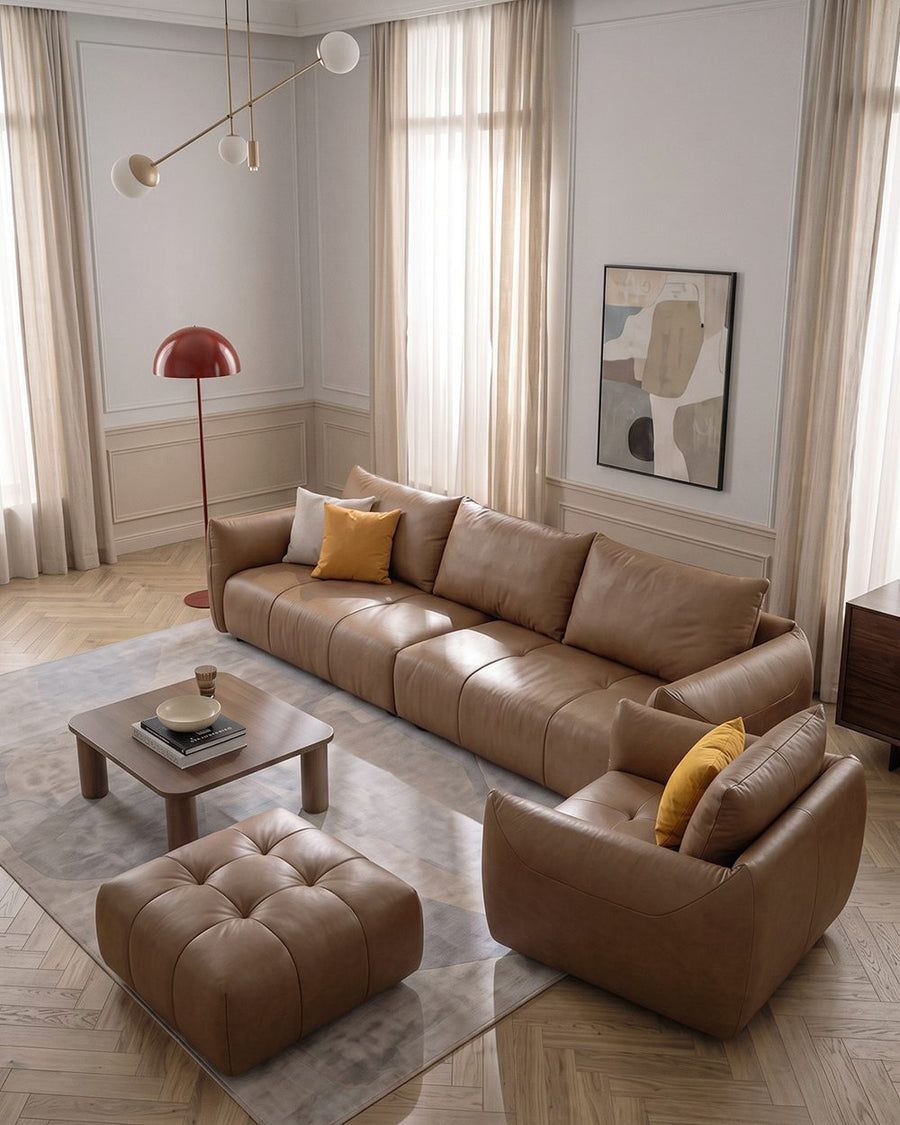 Levi Italia Two Seater, Three Seater, Four Seater Sofa, Brown 产品图 11