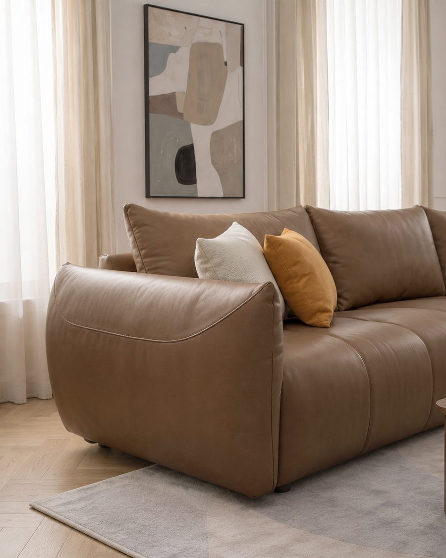 Levi Italia Two Seater, Three Seater, Four Seater Sofa, Brown 产品图 12