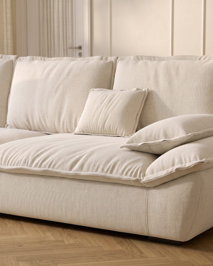 Rowan Two Seater & Three Seater Sofa, Cotton Linen 产品图 19