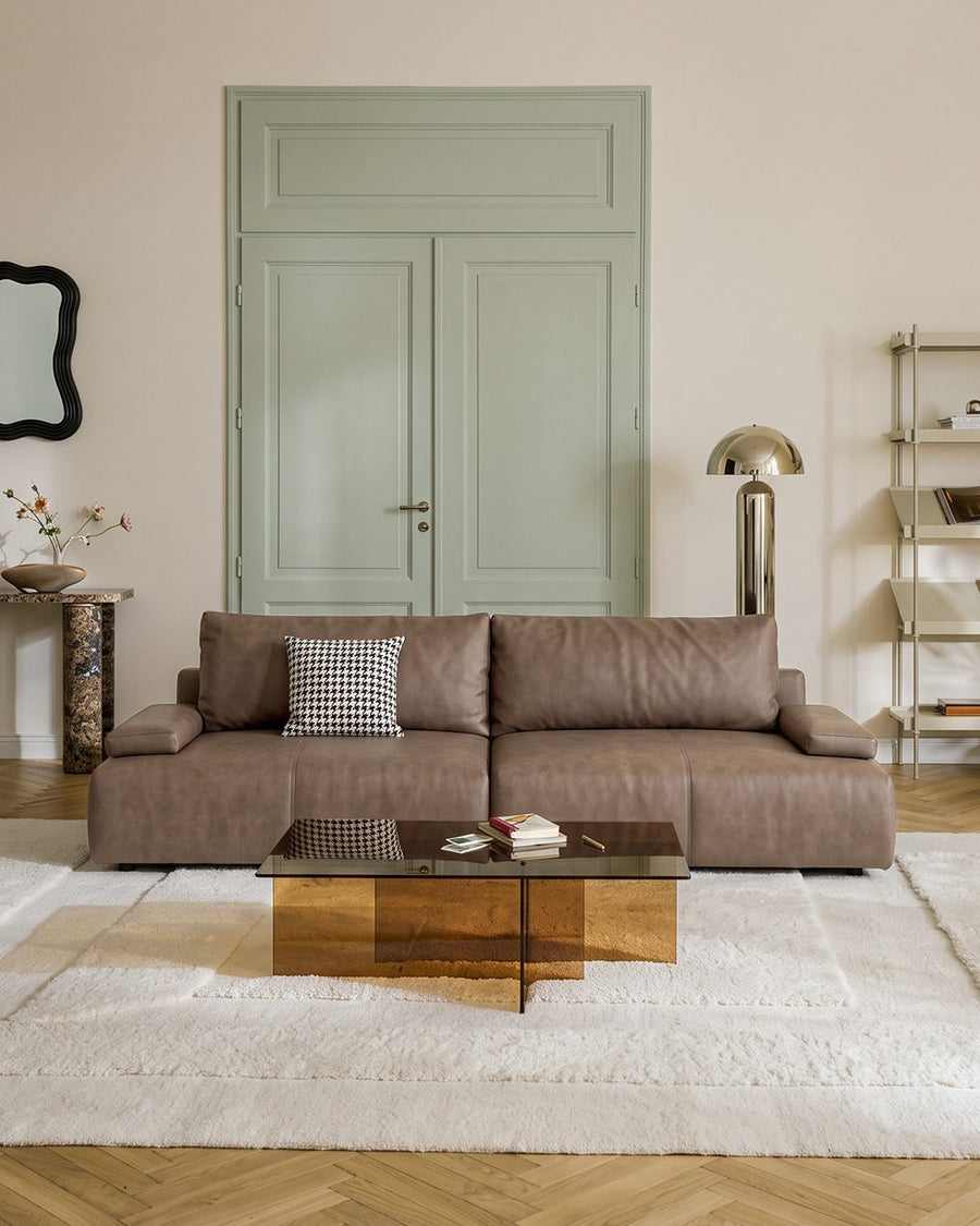 Theodore Tofu Single Seater, Two Seater, Three Seater, Four Seater Sofa, Off White 产品图 11