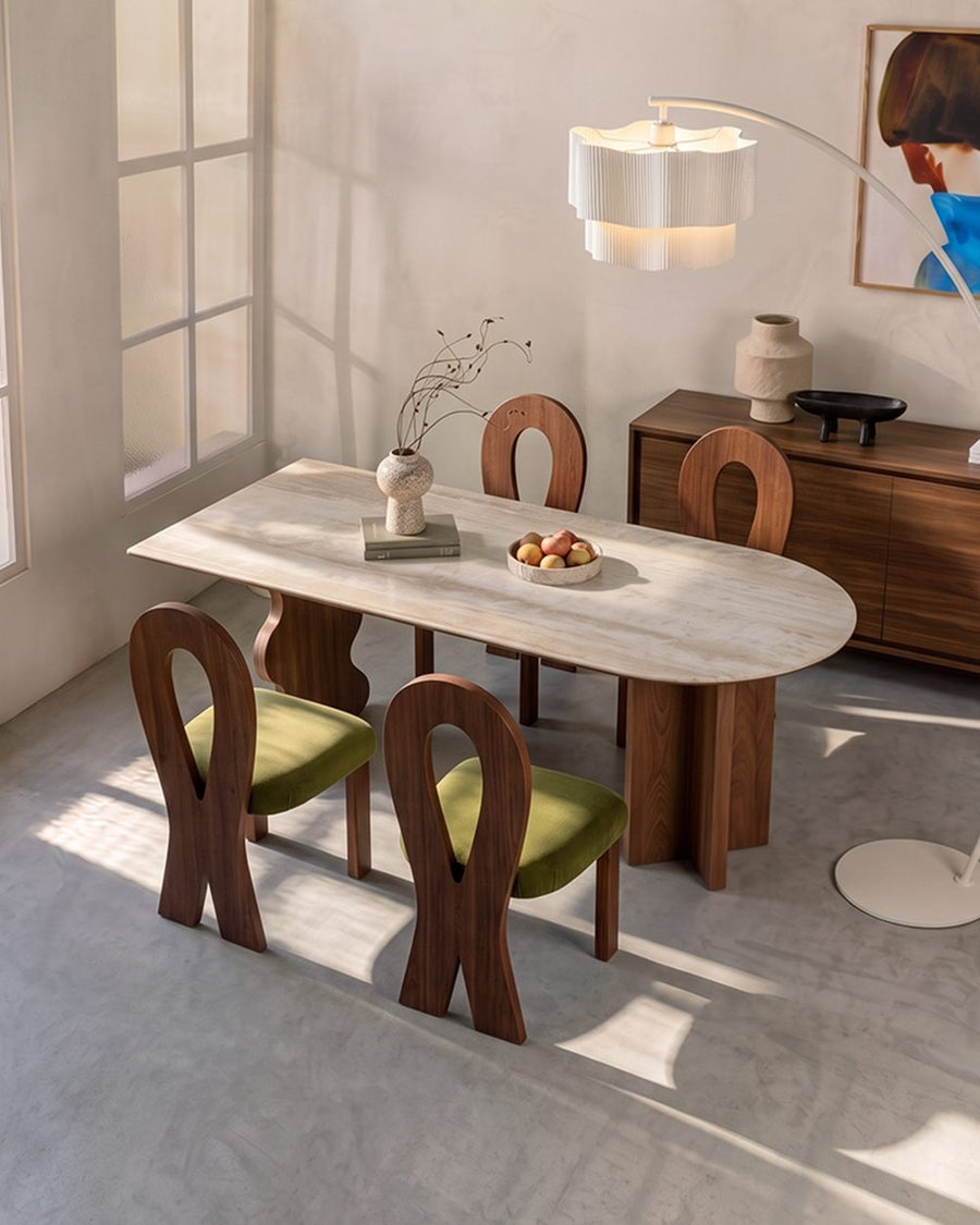 Frederica Dining Table, With Sintered Stone Top 产品图 10
