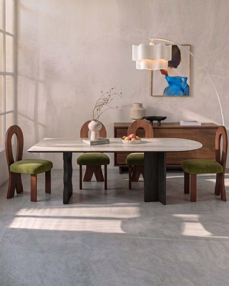 Frederica Dining Table, With Sintered Stone Top 产品图 13