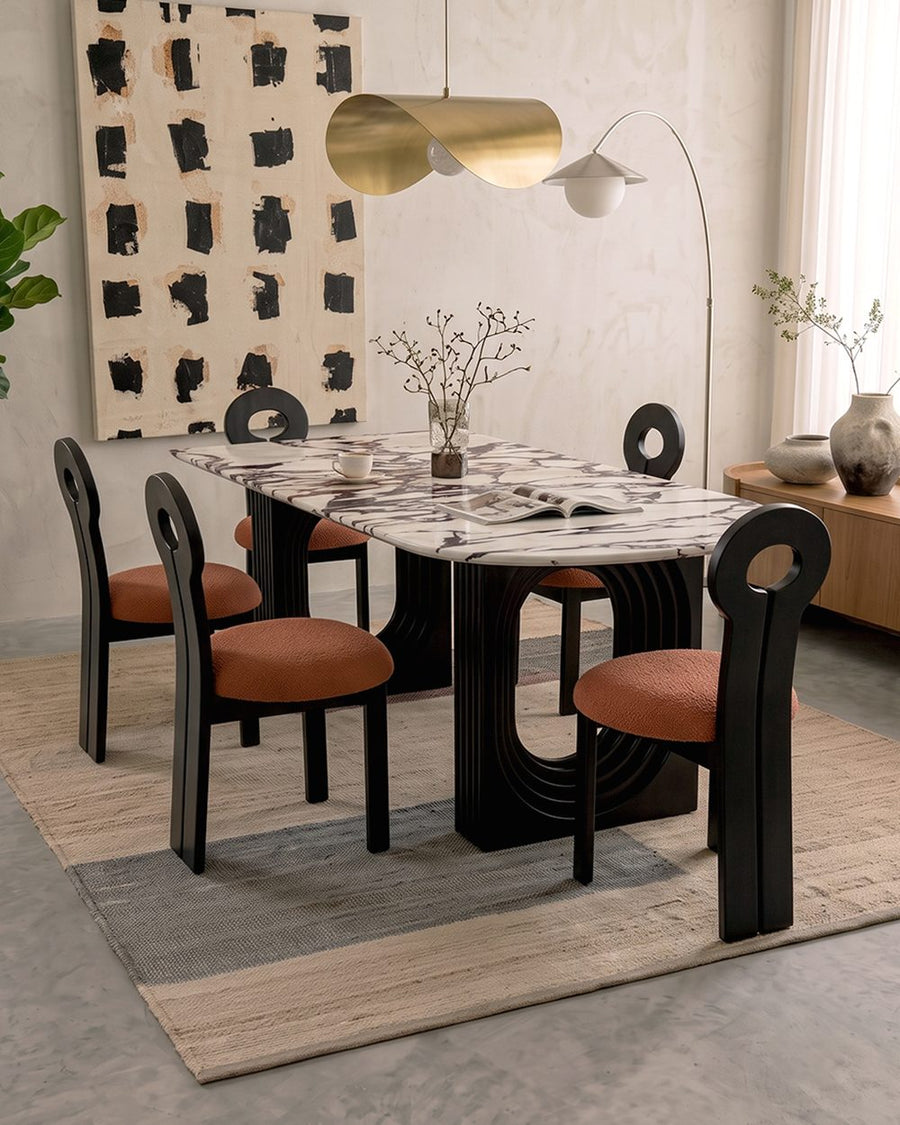 Amaris Dining Table, Marble Top 产品图 13