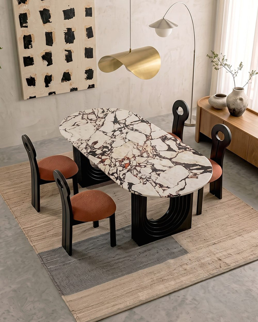 Amaris Dining Table, Marble Top 产品图 14