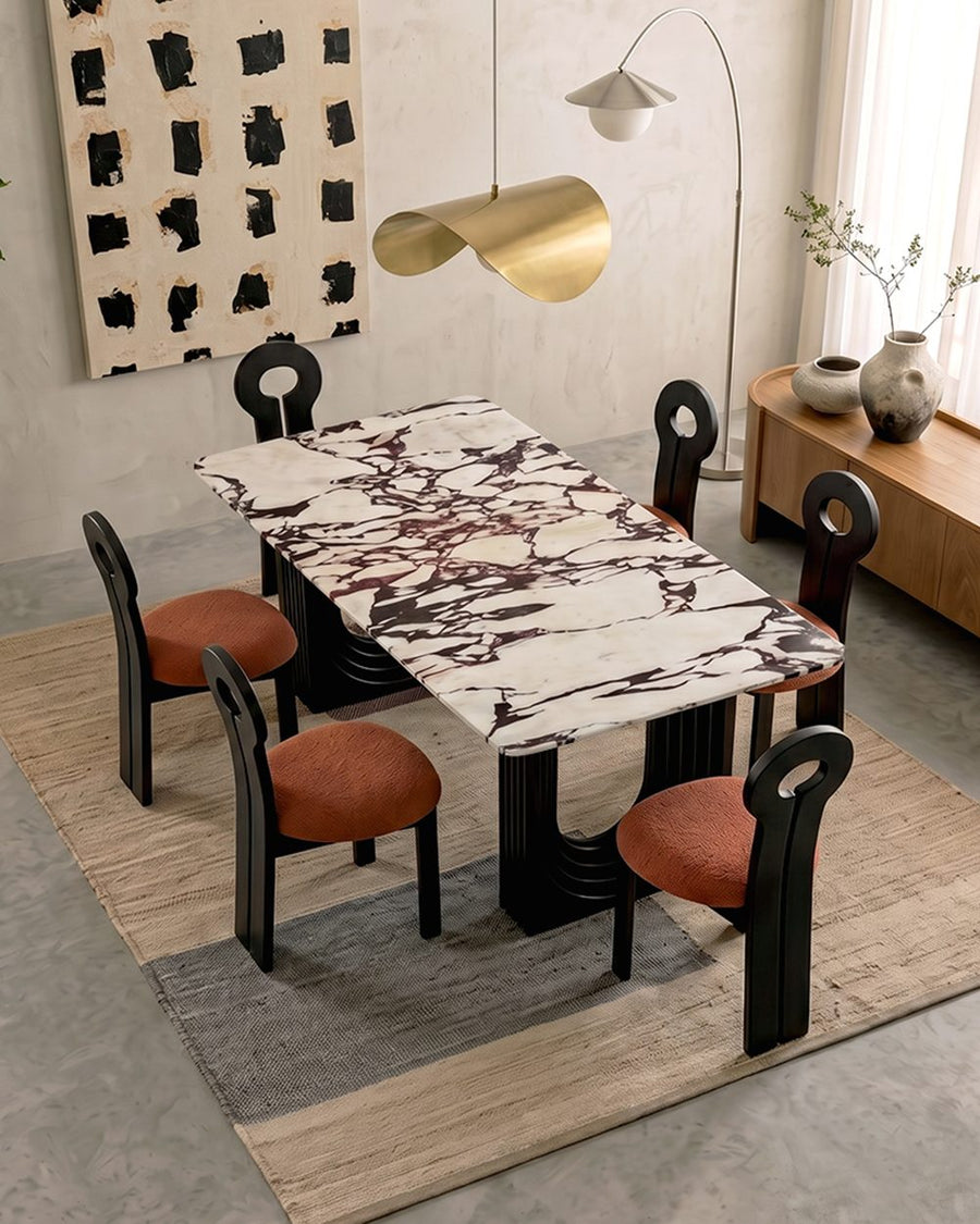 Amaris Dining Table, Marble Top 产品图 15