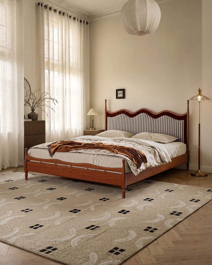 Liam Super King Size Bed, Wood 产品图 8