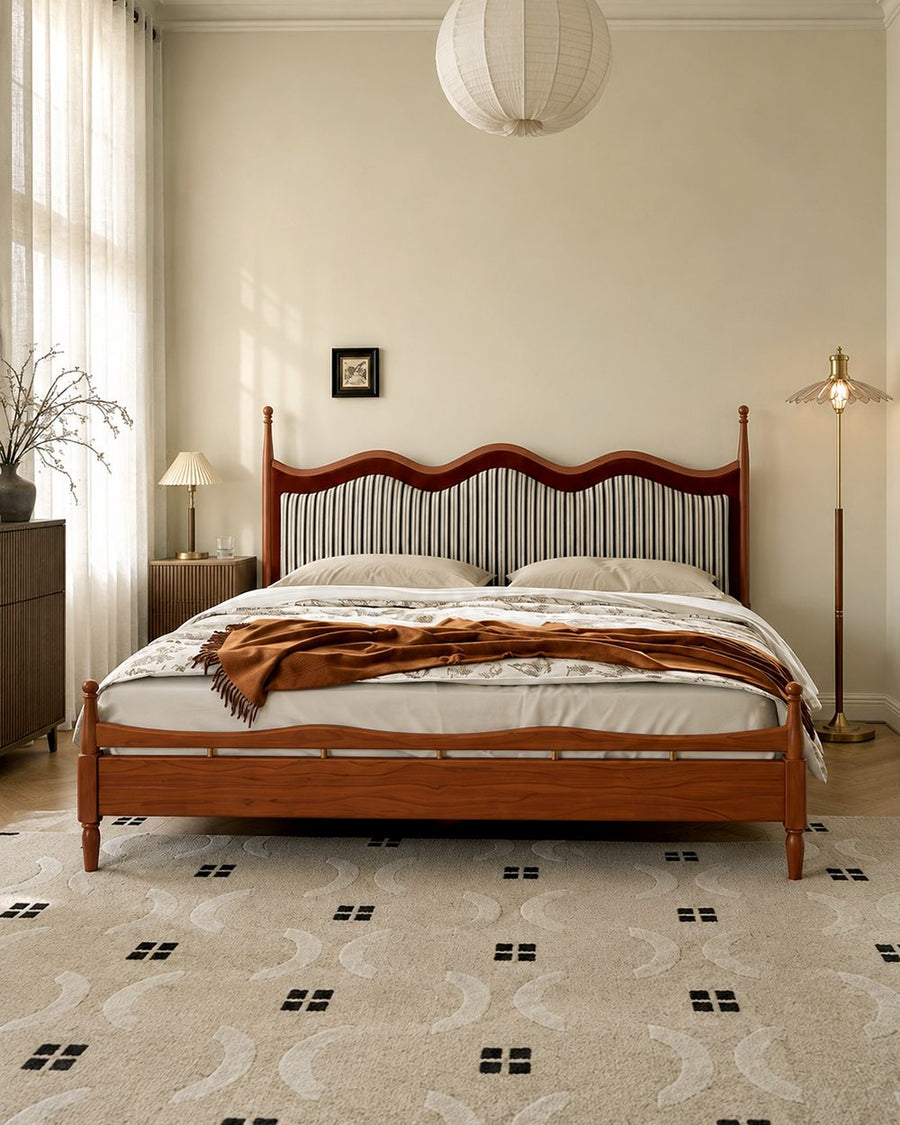 Liam Super King Size Bed, Wood 产品图 9